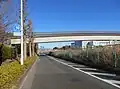 南多摩尾根幹線道路　稲城市向陽台3丁目付近
