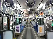 「シック」の車内(サハ4510)