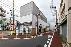 駅舎(蒲田方面)