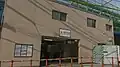 仮設駅舎