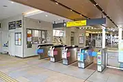 東急スクエア連絡改札（2023年4月）
