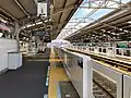 東急のホーム（2021年4月）