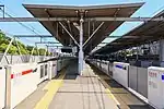 1・2番線ホーム（2023年4月）
