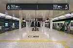 5・6番線ホーム（2023年4月）