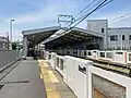ホーム（ホームドア設置後）(2021年4月25日）