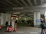 JR連絡口（2008年4月）