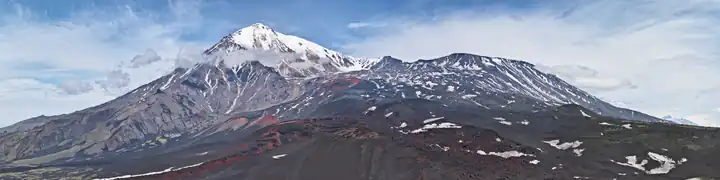 南南西から見たトルバチク山