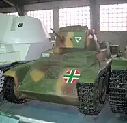 クビンカ戦車博物館に展示されているトルディI