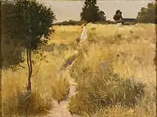 夏の散歩 (c.1888)  ビクトリア国立美術館