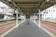 1・2番線ホーム（2022年6月）