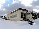 冬季のトマム駅(2004年2月)