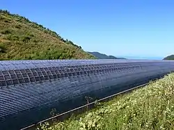 道路のスノーシェルター（道道998号当丸峠）