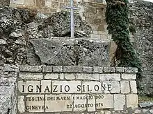 Ignazio Silone_Tomba a Pescina