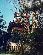 船橋大神宮灯明台(1880年築、千葉県船橋市)