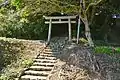 後円部登り口