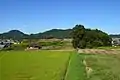 墳丘全景（南方より）