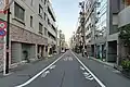 富ヶ谷一丁目通り（南側、一方通行）