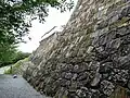 二の丸周辺の石垣