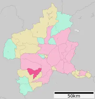 富岡市位置図