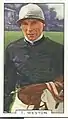 Tommy Weston, Champion Jockey 1926, by (Gallaher Cigarettes) 1936