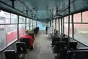 車内（トムスク）