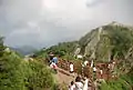 統営弥勒山登山
