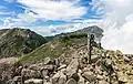 農鳥岳山頂