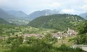 トルチェーニョの風景