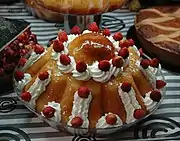ラムを入れたケーキ（イタリア）