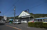 土佐くろしお鉄道の駅舎(2013年5月)