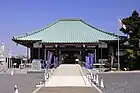洞泉寺本堂（小坂町、2019年（平成31年）4月）