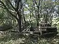 強首陸軍演習場に残るトーチカ