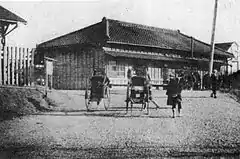 明治・大正期の戸塚駅(現在の西口)