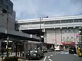 JR武蔵野線と東武伊勢崎線との交差部(2008年6月10日)