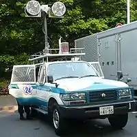 投光車トヨタ・ランドクルーザー80