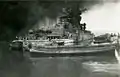 艦尾から撮られたストラスブール