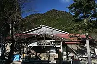藤内小屋、2009年12月14日撮影