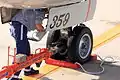 ボーイング737に接続されたトーバー