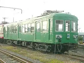 モハ3603の三沢側（七百車両区にて）