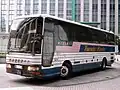 十和田観光電鉄担当便の車両（いすゞ・ガーラ）