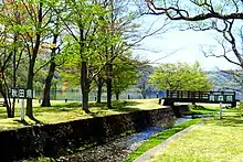 青森県と秋田県の境 神田川と両国橋