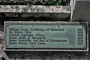 Sign at site of the scaffold (5)
