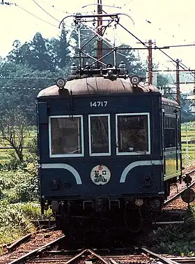 14710形モハ14717(元名鉄モ3814)