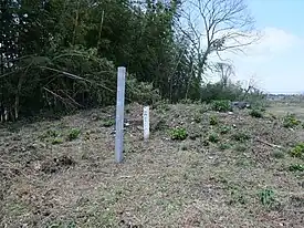 岩木砦 土塁跡