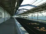 駅ホーム(2007年10月)