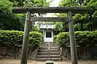 豊明神社拝殿（2012年（平成24年）5月）