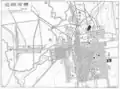 1930年頃の豊原地図