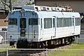 譲渡後のモ7307「なぎさ号」(2021年、森町)