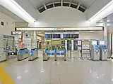 新幹線改札口（2022年10月）