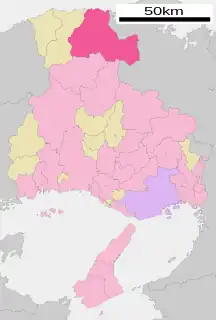 豊岡市位置図